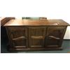 Image 1 : Walnut sideboard 58in W 17in D 31 H