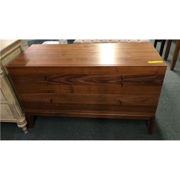 Ash 3 drawer cabinet w/self closing drawers 48in W 19in D 29in H