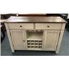 Image 1 : Buffet w/wine storage & rack 52in W 18in D 36in H