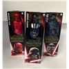 Image 1 : STAR WARS - Group of 3 Star Wars Figurines - includes Supreme Leader Kylo Ren/Darth Vader & Sith Too