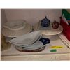 Image 2 : Group of misc. items - includes dishware/plates/books/etc.