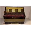 Image 1 : Vintage German accordion Minecoa - without case (2 torn leather straps)