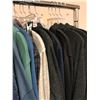 Image 4 : Full rack of misc. men's clothing - includes jeans/shirts/vests/coats/etc. (approx. 50 p. various ad