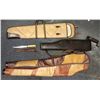 Image 1 : Lot of 4 gun cases & Knife