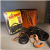 Image 1 : Lot of vintage binoculars w/case & Bino Buddy chest strap for binoculars