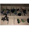 Image 3 : Lot of misc miniature figurines, Plano Tackle System case, Fujigen army tank