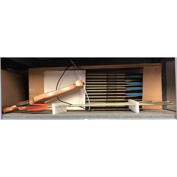 Handcrafted bow & arrows