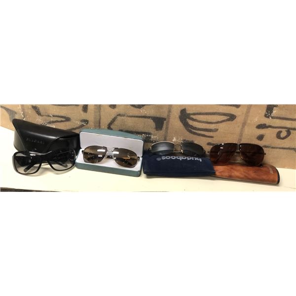 Lot of sunglasses & cases