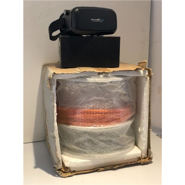 Airport runway light (made in Germany) Blitzwolf VR glasses