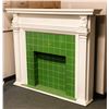 Image 1 : fireplace mantel surround 61in W 9 1/2 D 50 1/2in H - Movie Prop