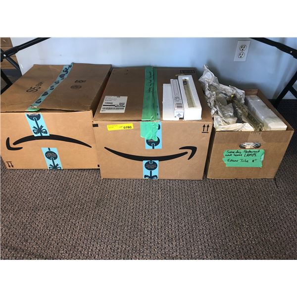 3 boxes full of Carbon T10 Bulbs (12IN, 60W/120V)