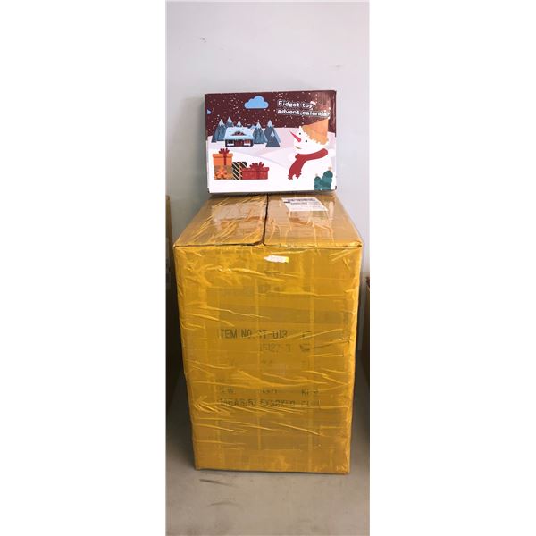 Box full of Fidget Christmas Toy Advent Calendar