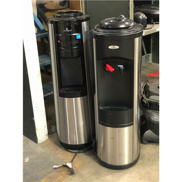 2 Hot & Cold water dispensers