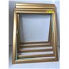 Image 1 : Set of 5 gold picture frames 27in 23in