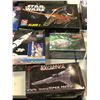 Image 3 : Large group of vintage Model Kits - includes Star Wars Slave I/ Battlestar Galactica Colonial Viper 