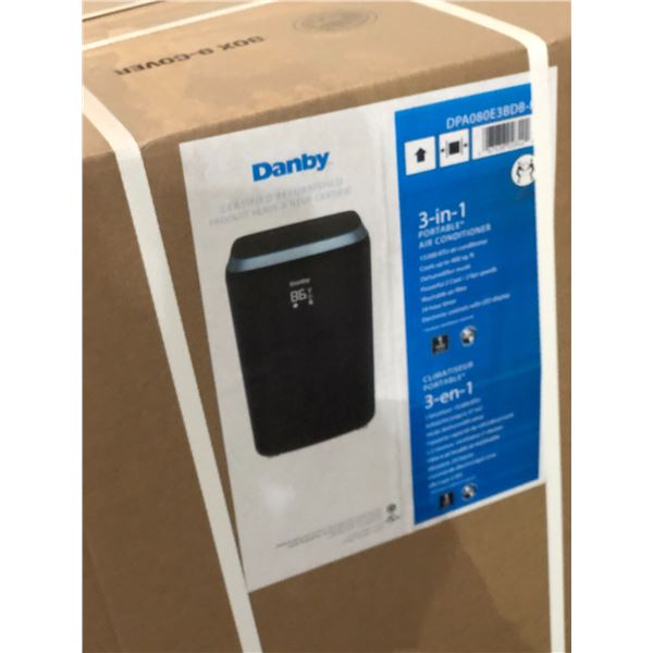 NEW DANBY 3in1 Black Portable Air Conditioner/Dehumidifier/cool
