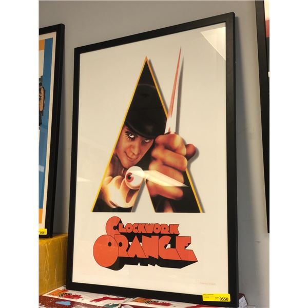 CLOCKWORK ORANGE - Movie Framed Poster - 41 1/2" x 29 1/2"
