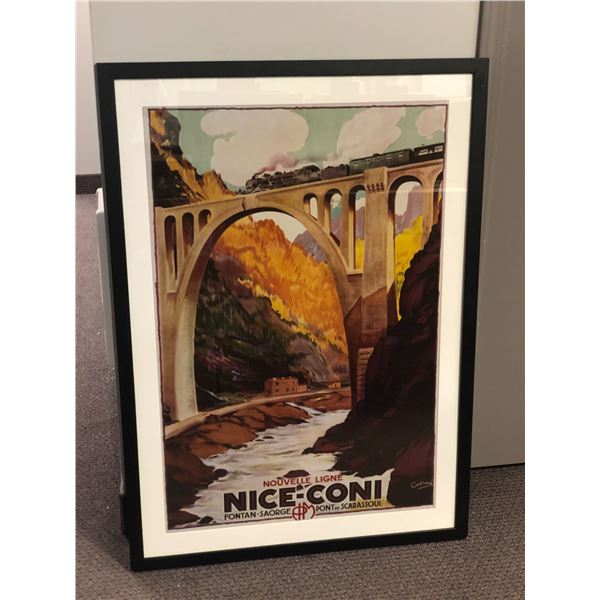 NOUVELLE LIGNE NICE-CONI - Movie Framed Poster - 42" x 30"