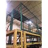 Image 2 : Industrial Pallet Racking - Includes 10 Vertical beams and 36 horizontal beams, 36 mesh decking shel