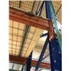 Image 3 : Industrial Pallet Racking - Includes 10 Vertical beams and 36 horizontal beams, 36 mesh decking shel