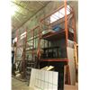Image 1 : Industrial Pallet Racking - Includes 11 Vertical beams and 42 horizontal beams with mesh decking she