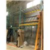 Image 5 : Industrial Pallet Racking - Includes 11 Vertical beams and 42 horizontal beams with mesh decking she
