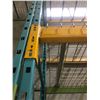 Image 8 : Industrial Pallet Racking - Includes 11 Vertical beams and 42 horizontal beams with mesh decking she
