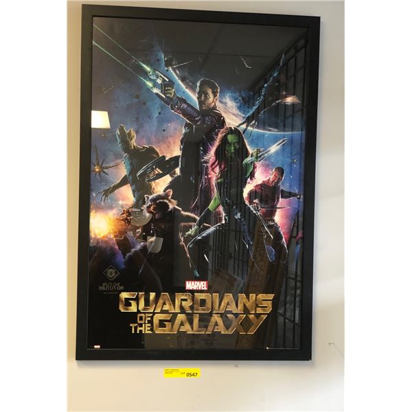 MARVEL GUARDIANS OF THE GALAXY - Movie Framed Poster - 38" x 26"