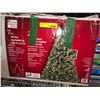 Image 2 : HOME ACCENT - 7 1/2 ft Sparkling Long Needle LED Christmas Tree (not tested)