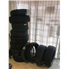 Image 1 : Large group of tires - includes misc. sizes & bike tires