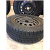Image 2 : Set of 4 Michelin M+S Tires w/wheels - 185/65R14