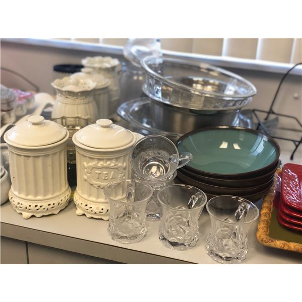 Large group of misc. Kitchenware