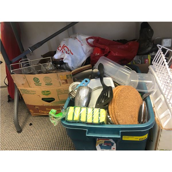 Large group of misc. Kitchenware