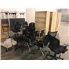Image 23 : Large group of office furniture & 5 good working refrigerators - includes office chairs/ office desk