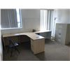 Image 30 : Large group of office furniture & 5 good working refrigerators - includes office chairs/ office desk
