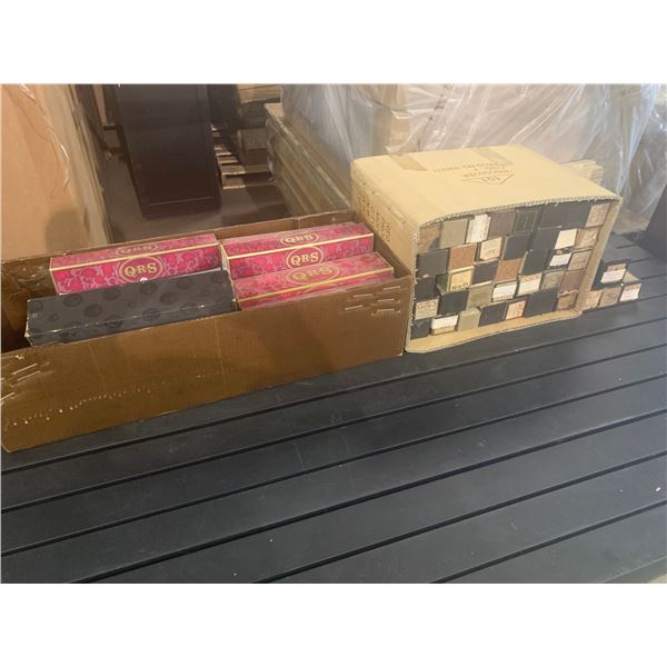 Approx. 60 player piano scroll rolls, mostly O.R.S.