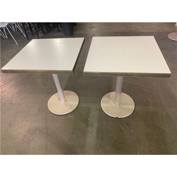 2 Bistro tables, 24in x 24in x 29in high