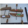 Image 3 : (2) Wood Clamps (Olympia Tools)