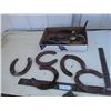Image 1 : (5) Horse Shoes + Misc.