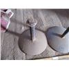 Image 2 : (2) Metal Stands (15in tall)