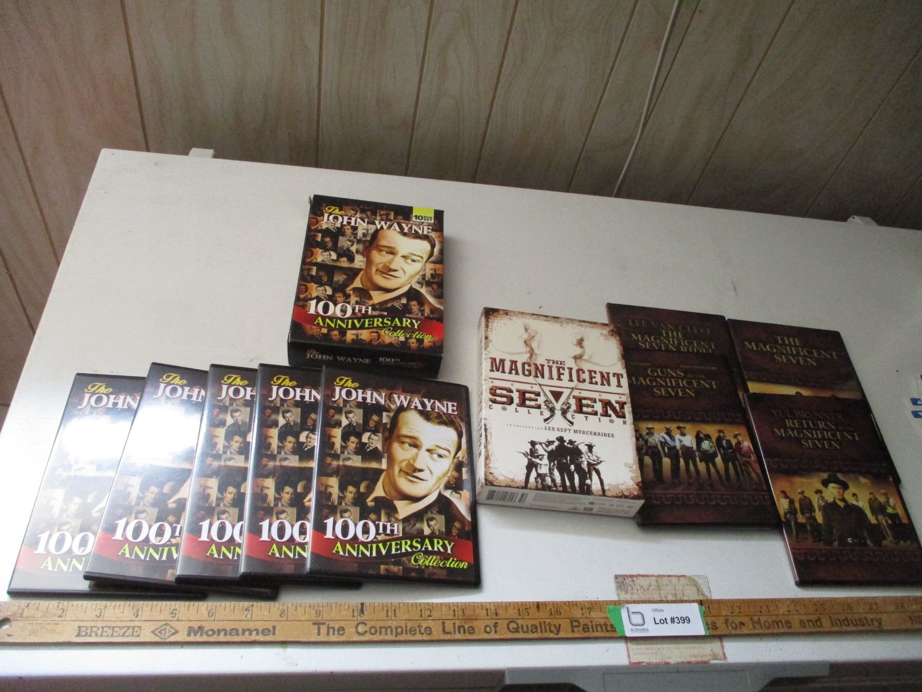 The Magnificent Seven Set, John Wayne Set - Bodnarus Auctioneering