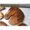 Image 3 : Wooden Wall Art Bowls