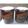 Image 2 : 4X the Bid Price-- (4) Cans of Co-op Imagine Deck and Siding Stain (Honey Maple)