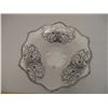 Image 2 : Vintage Footed Bowl w/ Silver Inlay (11" Long)