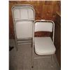 Image 1 : (4) Metal Cushioned Folding Chairs