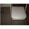 Image 3 : (4) Metal Cushioned Folding Chairs
