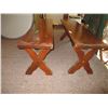 Image 4 : 2X the Bid Price-- (2) Wooden Benches (52" Long)