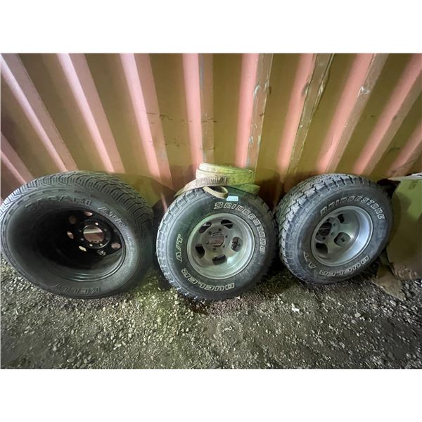 Two Bridgestone Tires 1980 Chevy & More!