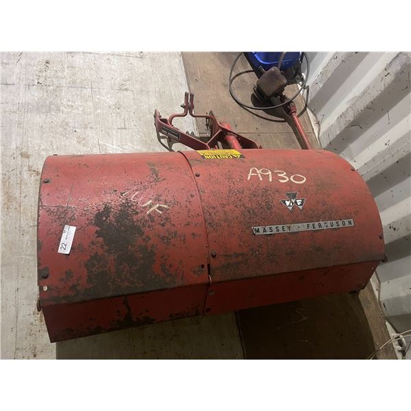Massey Ferguson Rotary Tiller MF650 Serial#1518 008854
