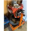 Image 1 : Engine on Engine Stand - 3932386 M5 - General Motors - Partically Restored
